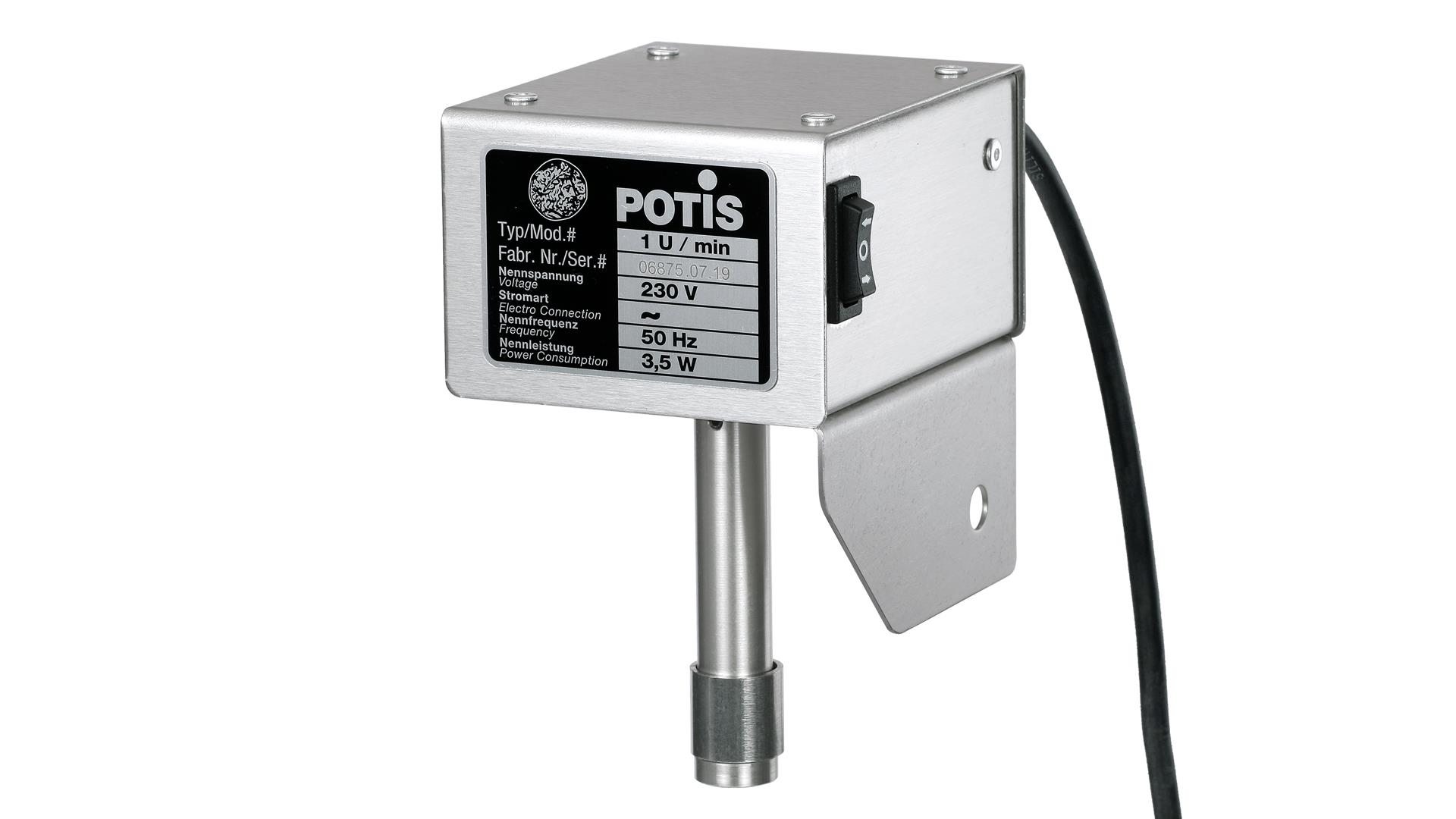 POTIS Motorantrieb (50Hz/230V) ohne Schiebemuffe